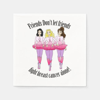 Bröstcancer: Ingen bekämpar ensam Pappersservett