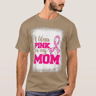 Bröstcancer, jag Bära Rosa för min Rosa i Mamma T Shirt