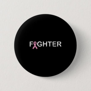 Bröstcancer Kämpe Världsdagen Survivor Design Knapp