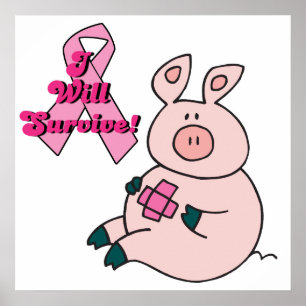 Bröstcancer kommer att överleva gris poster