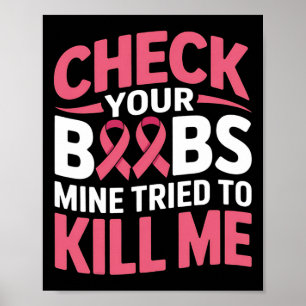 Bröstcancer Kontrollera din bröstmage som du har f Poster