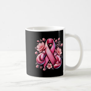 Bröstcancer Krigare Bröstcancer Medvetenhet Kaffemugg