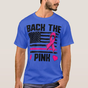 Bröstcancer Manar Kvinnor, Rosa amerikanska F T Shirt