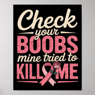 Bröstcancer - medvetandekontroll av din bröstöverl poster