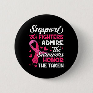 Bröstcancer medvetenhet Admire Honor Breast Cancer Knapp