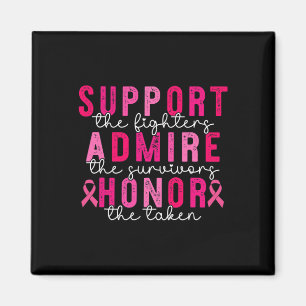 Bröstcancer medvetenhet Admire Honor Breast Cancer Magnet