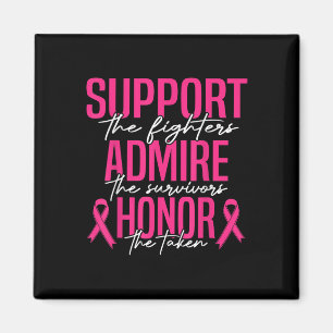 Bröstcancer medvetenhet Admire Honor Breast Cancer Magnet
