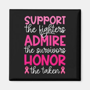 Bröstcancer medvetenhet Admire Honor Breast Cancer Magnet