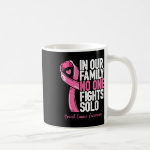 Bröstcancer medvetenhet-familjens kvinnor bröstcan kaffemugg