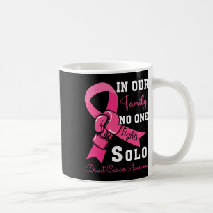 Bröstcancer medvetenhet-familjens kvinnor bröstcan kaffemugg