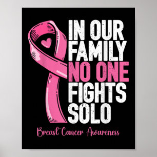 Bröstcancer medvetenhet-familjens kvinnor bröstcan poster
