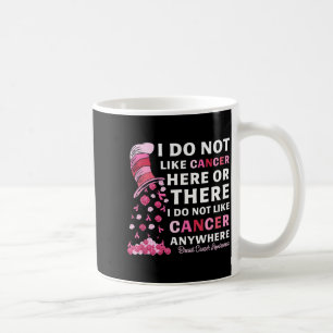 Bröstcancer Medvetenhet Gillar inte cancer här ell Kaffemugg