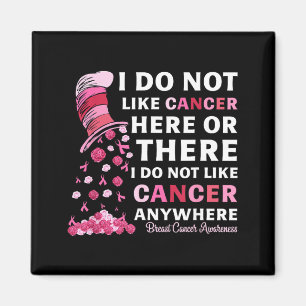 Bröstcancer Medvetenhet Gillar inte cancer här ell Magnet