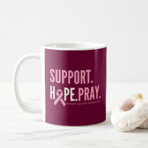 bröstcancer medvetenhet hoppas be Mugg