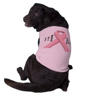 Bröstcancer medvetenhet hundtröja