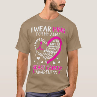 Bröstcancer medvetenhet I-Bärans Rosa för mitt Mos T Shirt