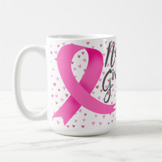 BRÖSTCANCER MEDVETENHET & MEDVETENHET KAFFEMUGG