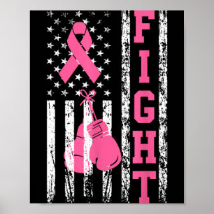 Bröstcancer medvetenhet överlevande stöd poster