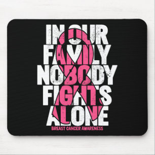 Bröstcancer medvetenhet Rosa Family Breast Cancer Musmatta