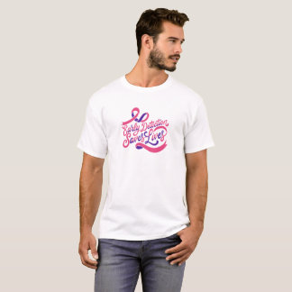 Bröstcancer Medvetenhet Rosa Hopp Inspirerande T Shirt