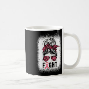 Bröstcancer medvetenhet Rosa Ribbon Breast Cancer Kaffemugg