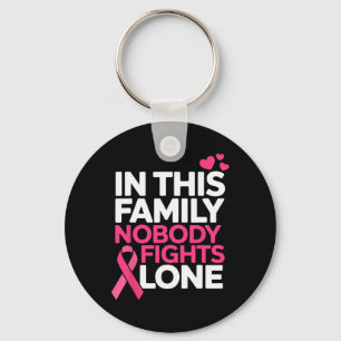 Bröstcancer medvetenhet Rosa Ribbon Breast Cancer Nyckelring