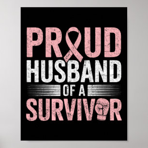 Bröstcancer medvetenhet Rosa Ribbon Breast Cancer Poster