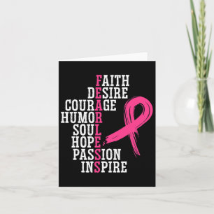 Bröstcancer medvetenhet Squad Breast Cancer Awaren Kort