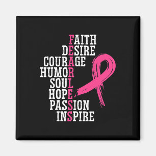 Bröstcancer medvetenhet Squad Breast Cancer Awaren Magnet