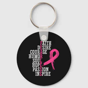 Bröstcancer medvetenhet Squad Breast Cancer Awaren Nyckelring
