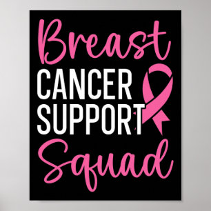 Bröstcancer medvetenhet Squad Breast Cancer Awaren Poster