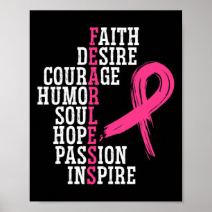 Bröstcancer medvetenhet Squad Breast Cancer Awaren Poster