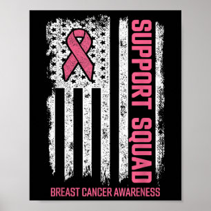 Bröstcancer medvetenhet Squad Breast Cancer Awaren Poster