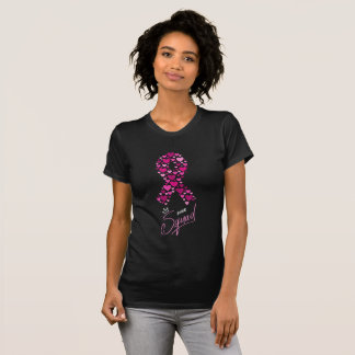 Bröstcancer medvetenhet Squad Rosa Ribbon Gift, Ca T Shirt