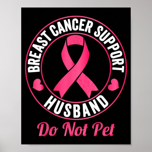 Bröstcancer medvetenhet stöd make inte smeka poster (Framsidan)