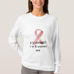 bröstcancer MEDVETET R U? 1 i 8 kvinnor är Tee