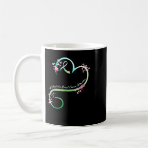 Bröstcancer Metastatiskt bröstcancermedvetande H Kaffemugg