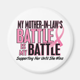 Bröstcancer min bataljon TOO 1 Mor-i-law Magnet