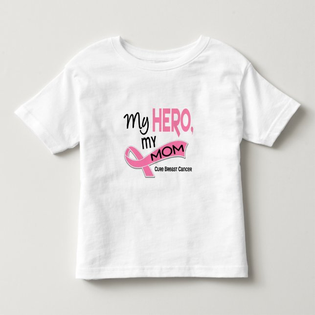 Bröstcancer MIN HJÄLTE, MIN MAMMA 42 Tee (Framsida)