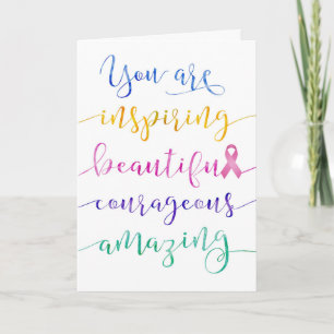 Bröstcancer - minns vem du är kort