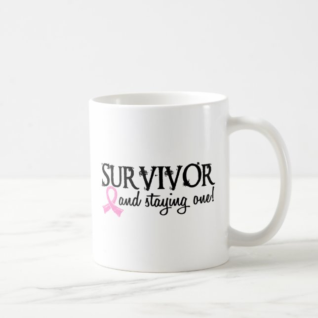 Bröstcancer överlevande 18 kaffemugg (Höger)