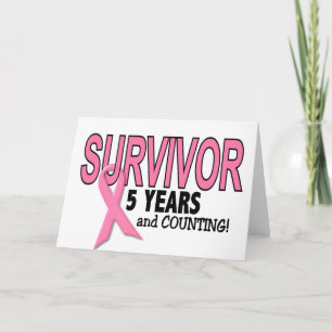 BRÖSTCANCER ÖVERLEVANDE 5 år och räknare Kort