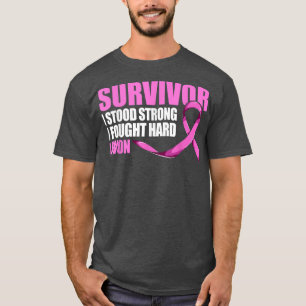 Bröstcancer överlevande är, jag har en stark flock t shirt