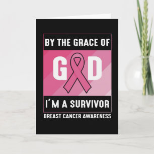Bröstcancer överlevande av Guds Grace Christian Kort