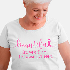 Bröstcancer överlevande Bevackra är det du inte är T Shirt