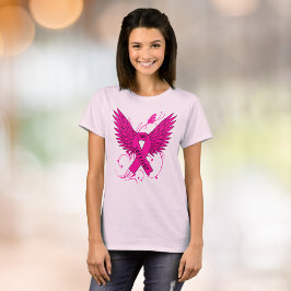 Bröstcancer överlevande Butterfly Namn Monogram T Shirt