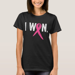 bröstcancer överlevande I Won Breast Cancer T Shirt