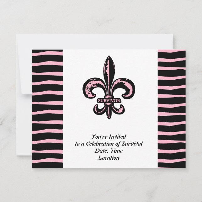 Bröstcancer överlevande inbjudningar (Framsida)