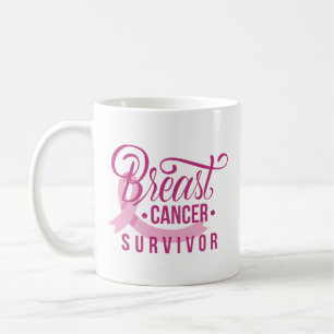 Bröstcancer överlevande kaffemugg