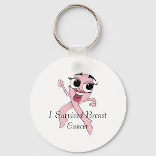 Bröstcancer överlevande Keychain Nyckelring
